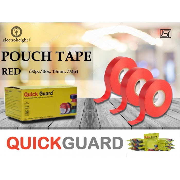 Quickguard 18mm 7Mtr Tape Red