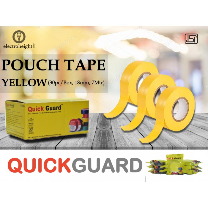 Quickguard 18mm 7Mtr Tape Yellow